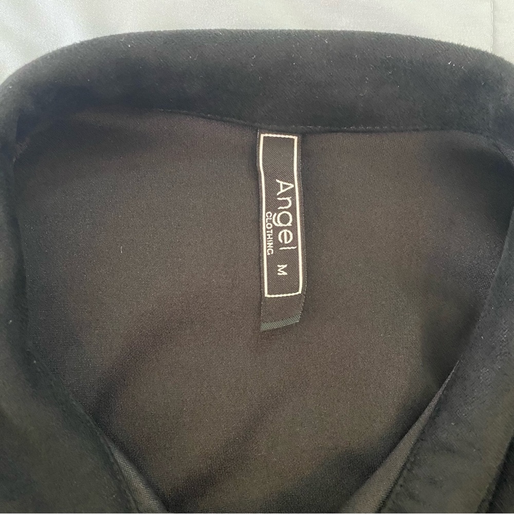 Angel Black Jacket with Floral Embroidery - Picture 4 of 4